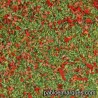 MP-123 meadow blend: spring green with red flowers