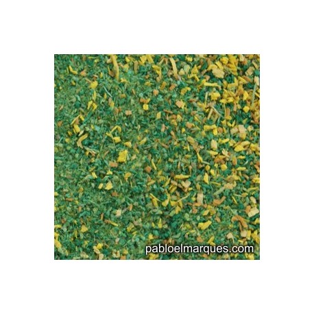 MP-142 meadow blend: spring green with yellow flowers
